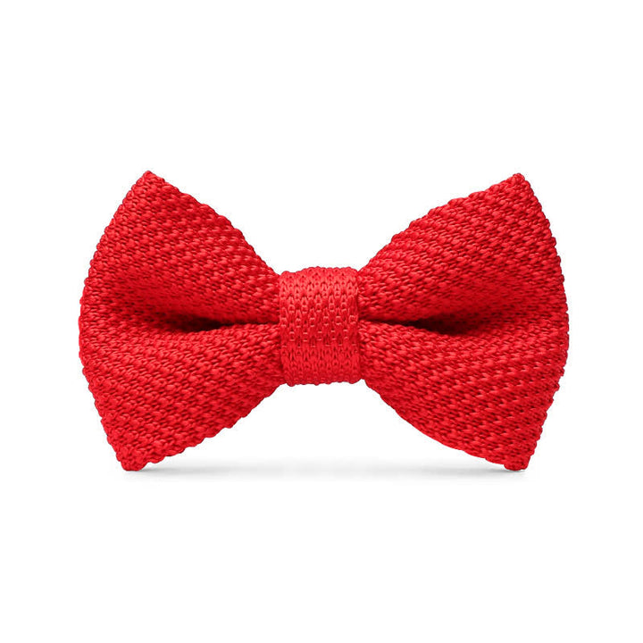 Einfacher einfarbiger gestrickter Herrenfliege
