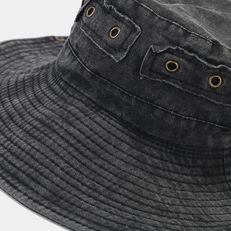Unisex Denim Patch Sonnenhut