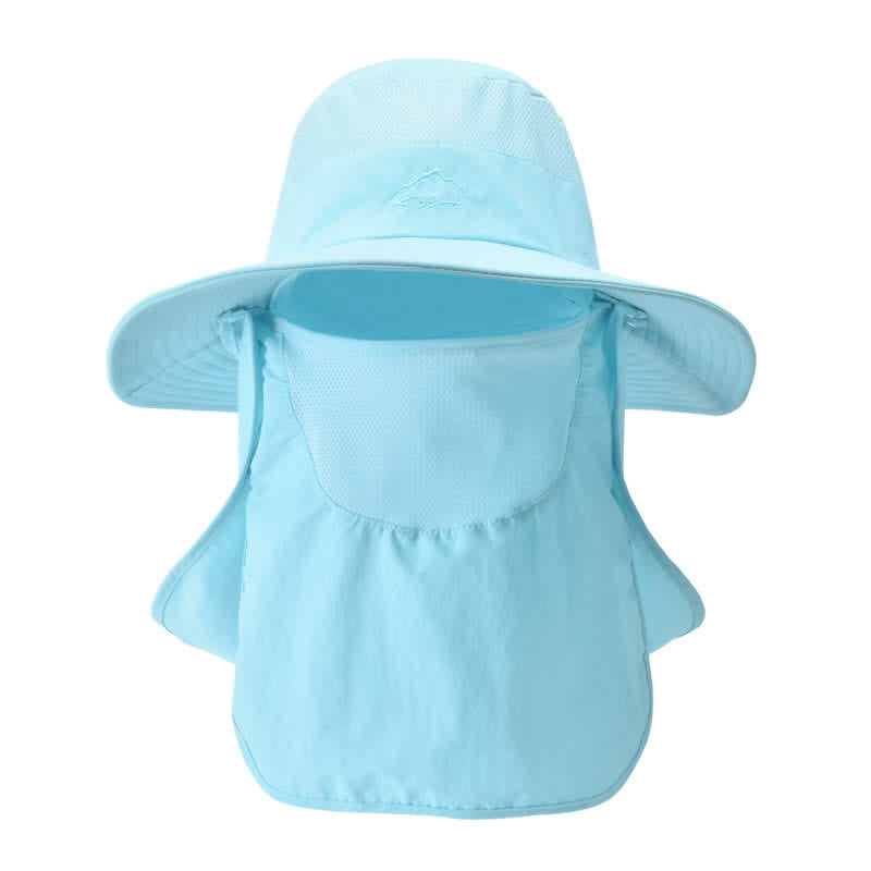 Männer Wanderhut mit abnehmbarer Gesichtsmaske