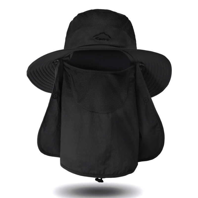 Männer Wanderhut mit abnehmbarer Gesichtsmaske