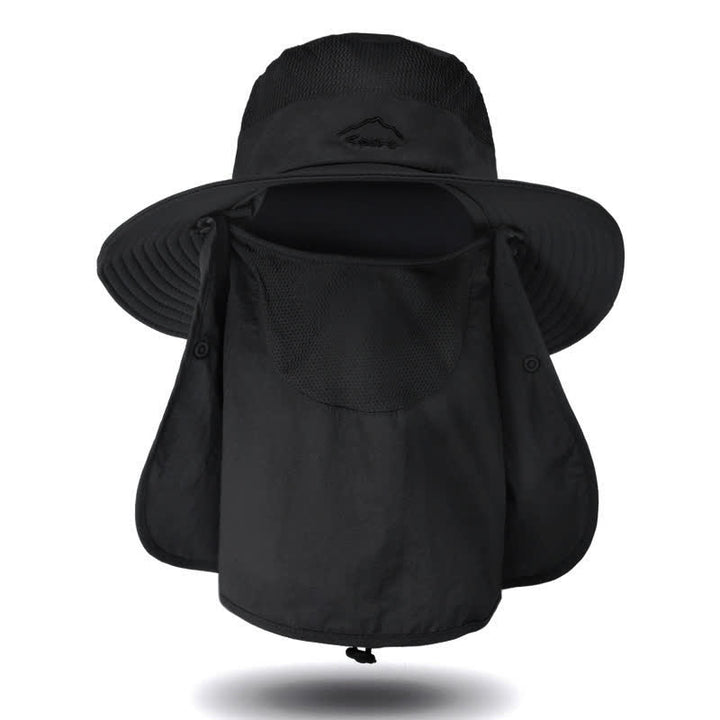 Männer Wanderhut mit abnehmbarer Gesichtsmaske
