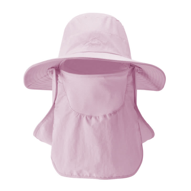 Männer Wanderhut mit abnehmbarer Gesichtsmaske
