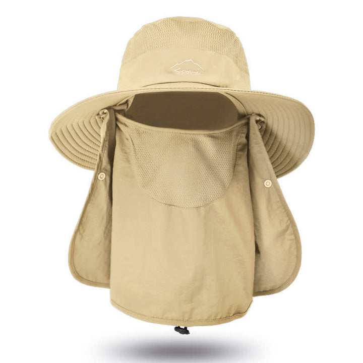 Männer Wanderhut mit abnehmbarer Gesichtsmaske