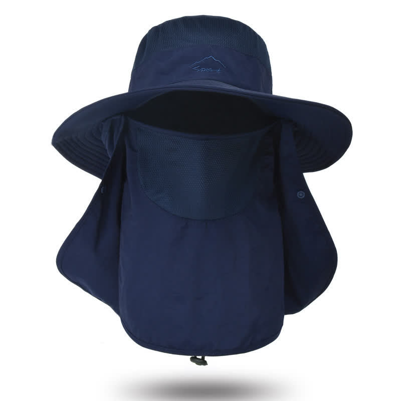 Männer Wanderhut mit abnehmbarer Gesichtsmaske
