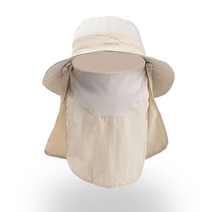 Männer Wanderhut mit abnehmbarer Gesichtsmaske