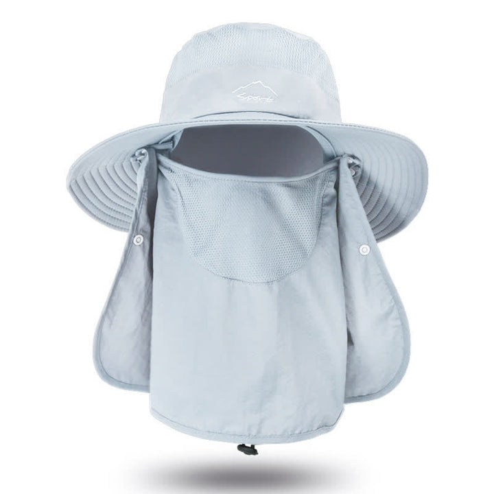 Männer Wanderhut mit abnehmbarer Gesichtsmaske