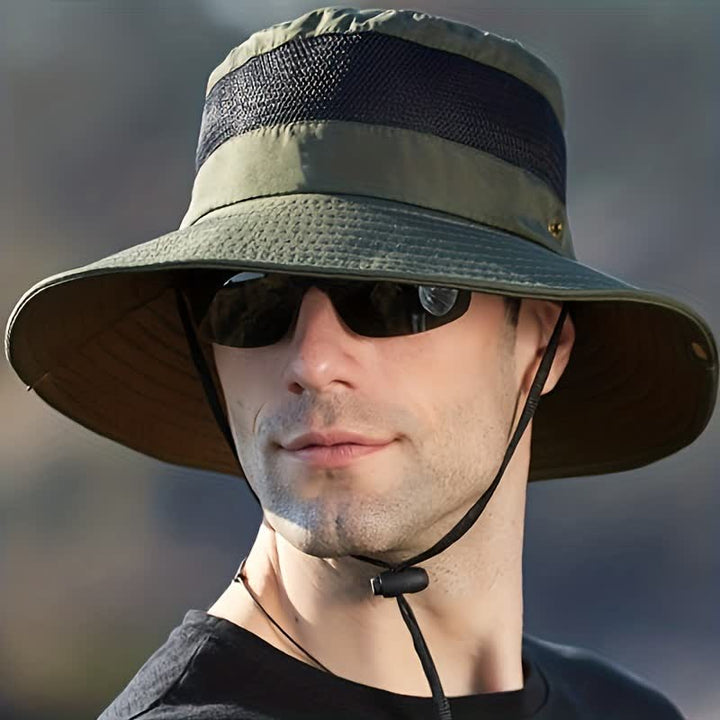 Herren Sommer Sonnenblocker Strand Reisemütze