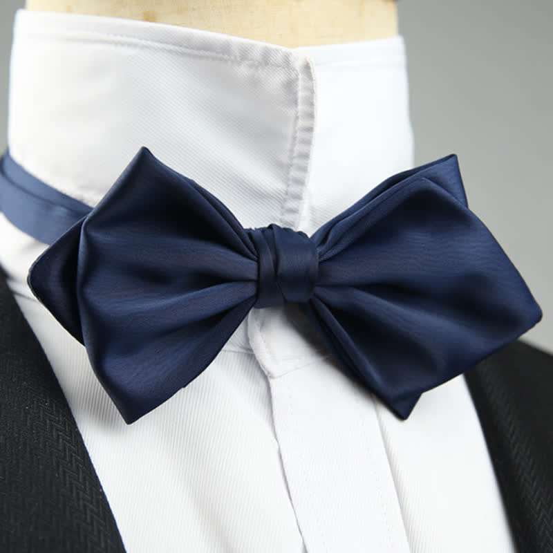 Herren Hochzeit Besondere spitze Form Fliege