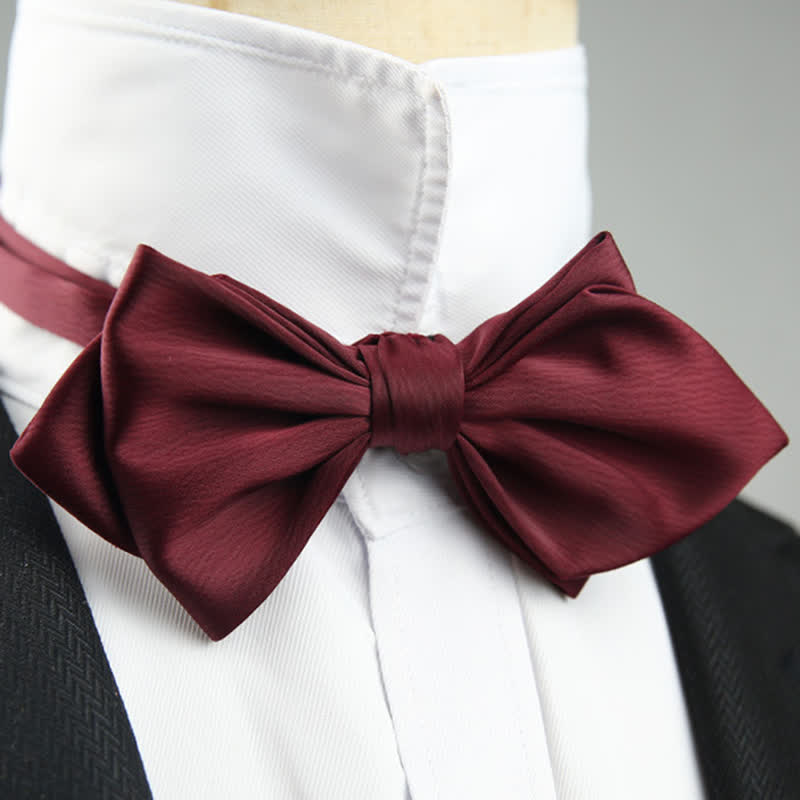 Herren Hochzeit Besondere spitze Form Fliege