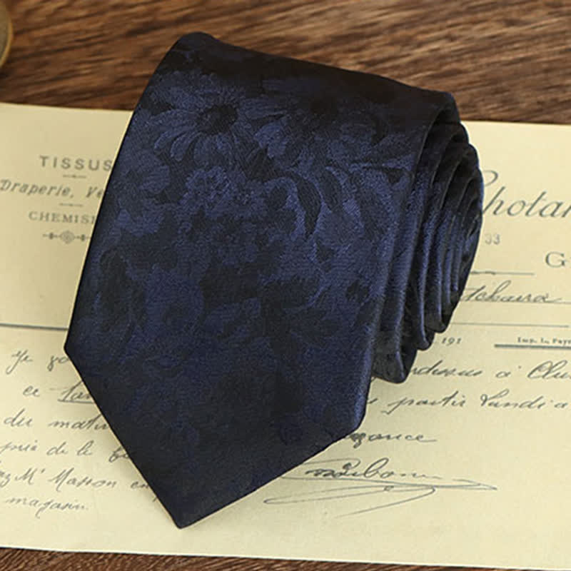 Krawatte mit Blumenmuster im Vintage-Stil für Herren - image 8