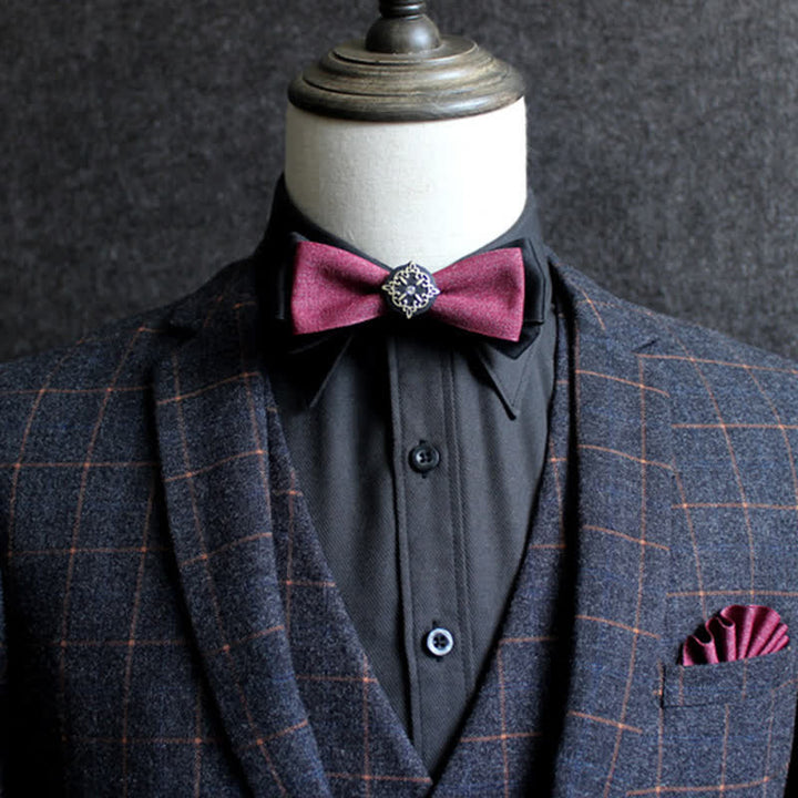 Formelle Doppelschicht-Bankett-Accessoires-Fliege