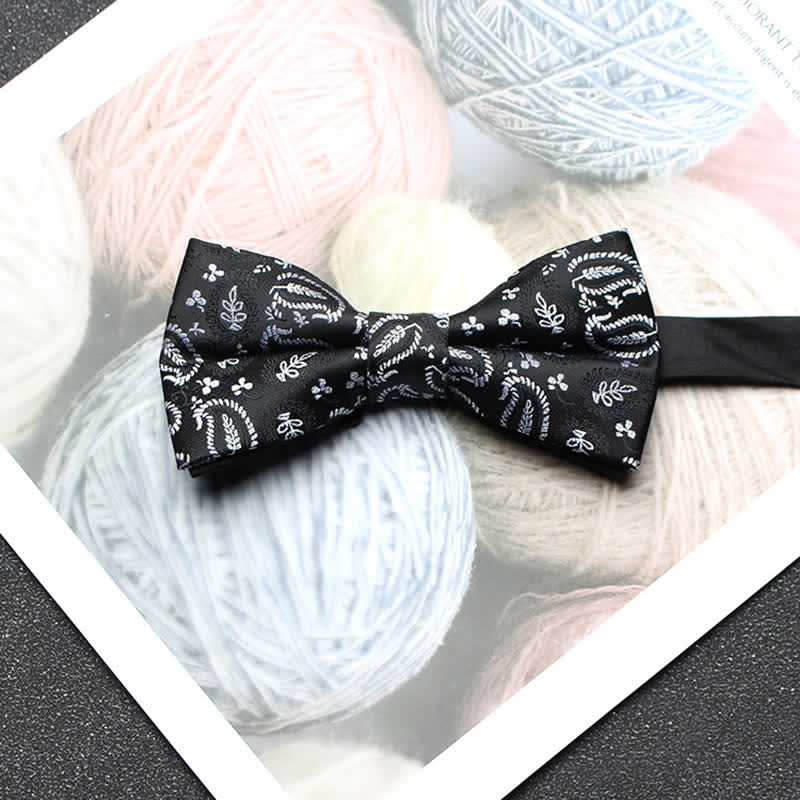 Mit Paisley-Muster Jacquard-Klassische Fliege für Herren