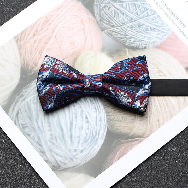 Mit Paisley-Muster Jacquard-Klassische Fliege für Herren