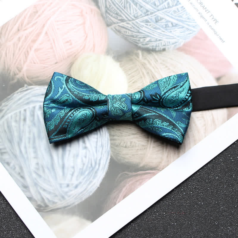 Mit Paisley-Muster Jacquard-Klassische Fliege für Herren