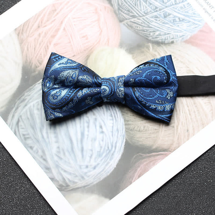 Mit Paisley-Muster Jacquard-Klassische Fliege für Herren
