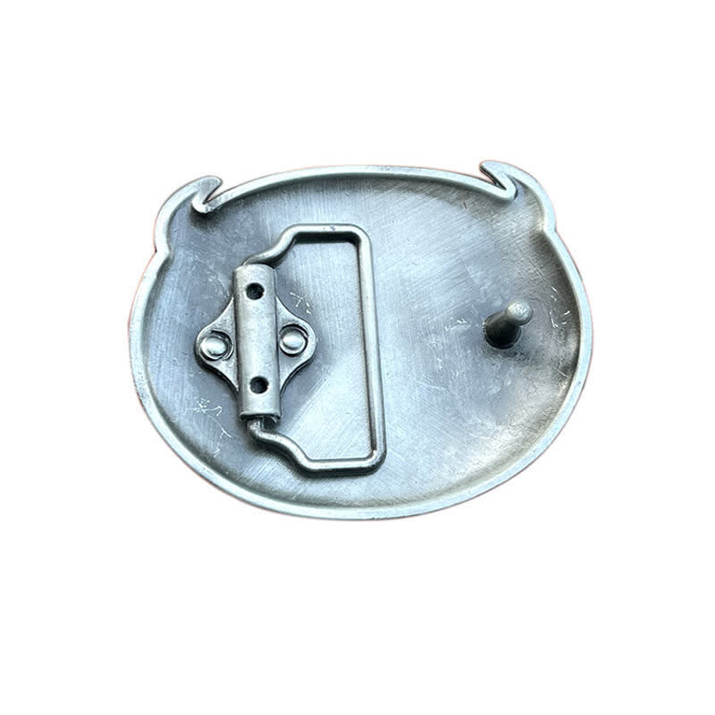 Herren DIY Buffalo Country Schnallenledergürtel