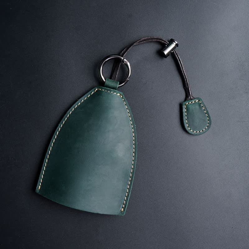 Echtes Leder Lagerungstasche ausziehbares Schlüsselfach - Grün - image 16