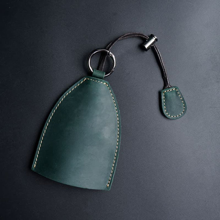 Echtes Leder Lagerungstasche ausziehbares Schlüsselfach - Grün - image 16