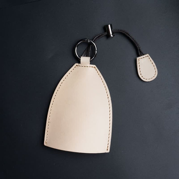 Echtes Leder Lagerungstasche ausziehbares Schlüsselfach - Antikweiß - image 7