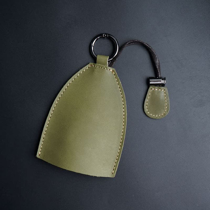 Echtes Leder Lagerungstasche ausziehbares Schlüsselfach - Olivgrün - image 9