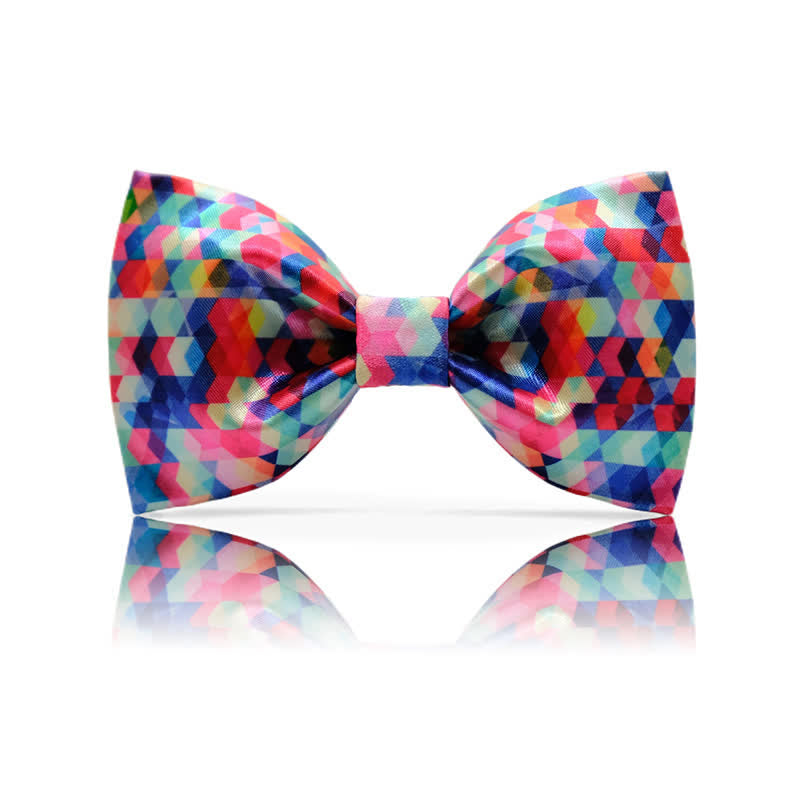 Kaleidoskop Dazzle Bunte bedruckte Fliege für Herren