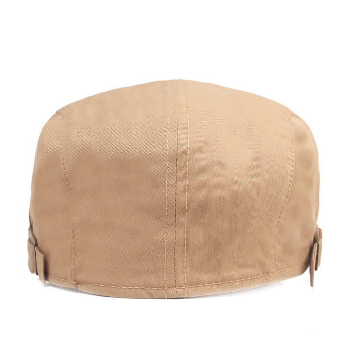 Stylischer Punk-Nieten-Newsboy-Barett-Hut