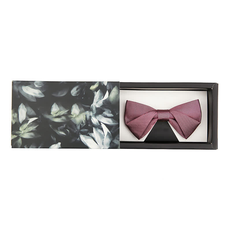 Rosa Seiden-Fliege für Herren zur Hochzeit - #2 - Fliege - image 8