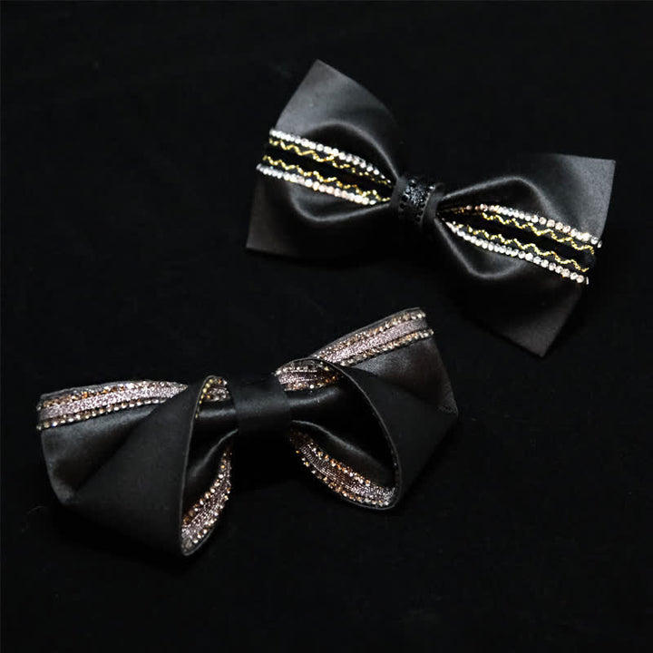 Herren Sea Of Stars Schwarze Strass-Fliege