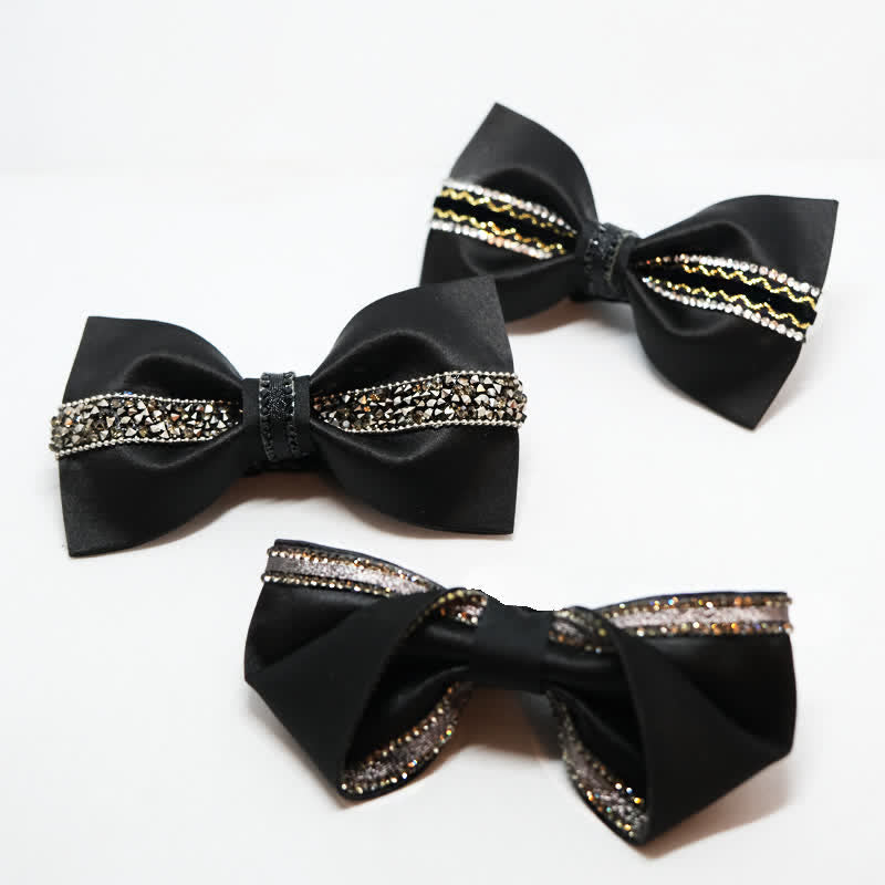 Herren Sea Of Stars Schwarze Strass-Fliege