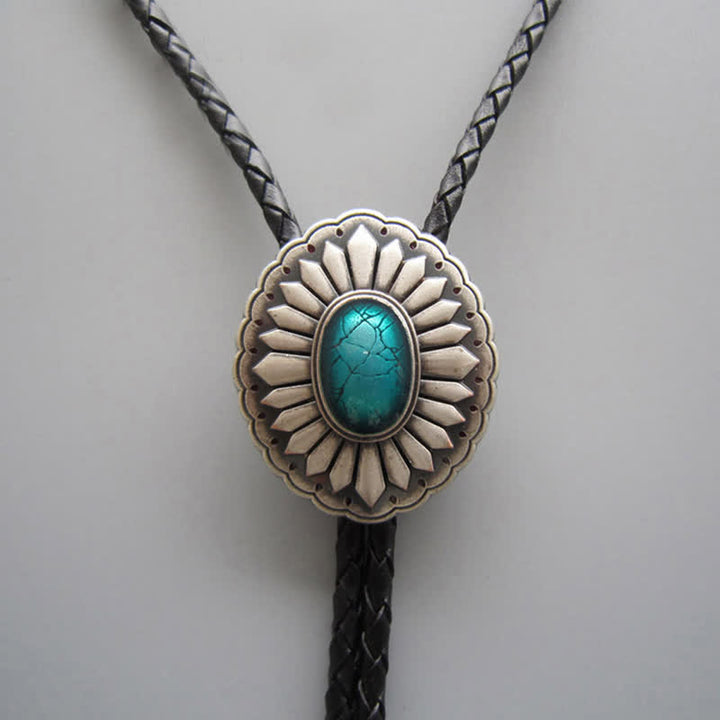 Sonneburst Türkis Western Accessoire Bolotie