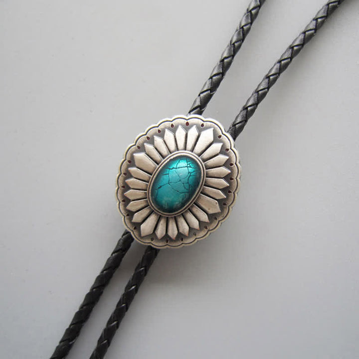 Sonneburst Türkis Western Accessoire Bolotie