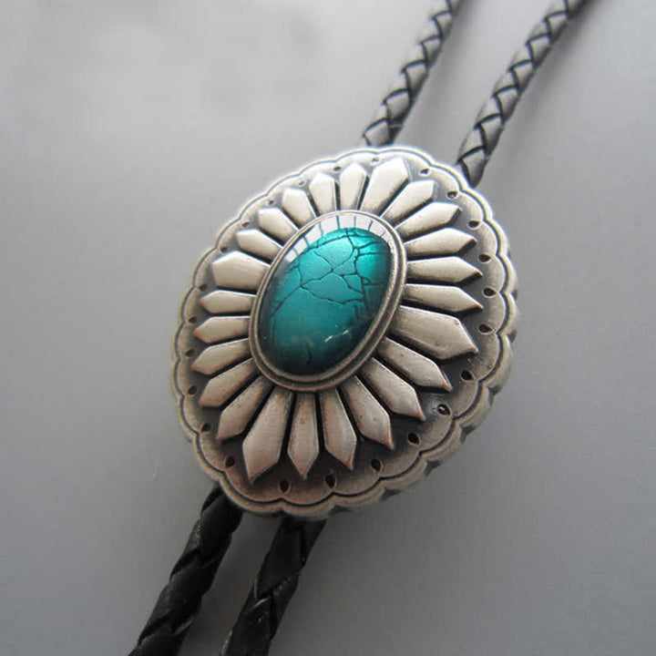 Sonneburst Türkis Western Accessoire Bolotie
