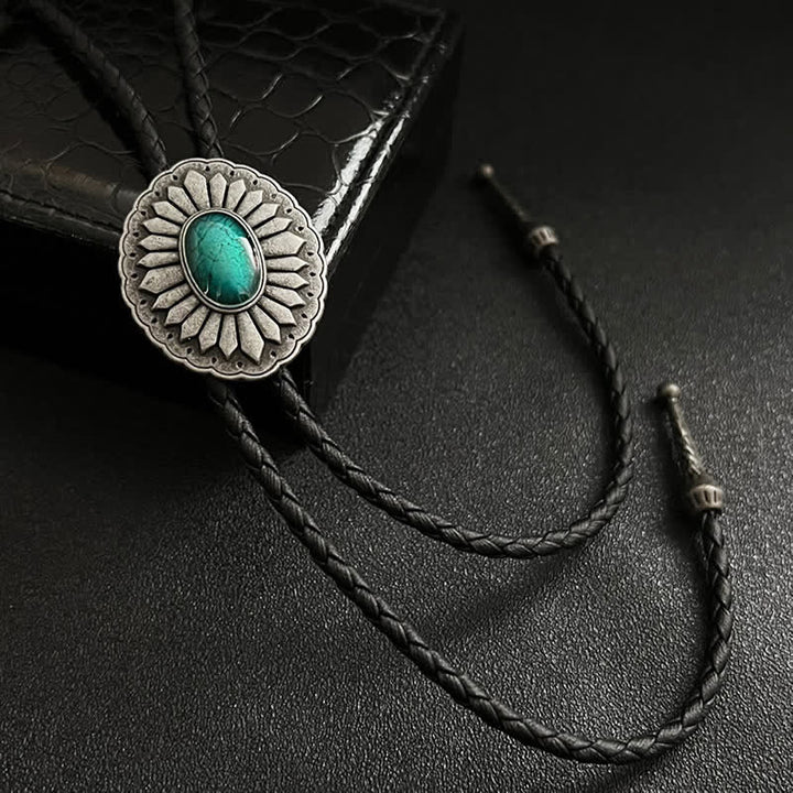 Sonneburst Türkis Western Accessoire Bolotie