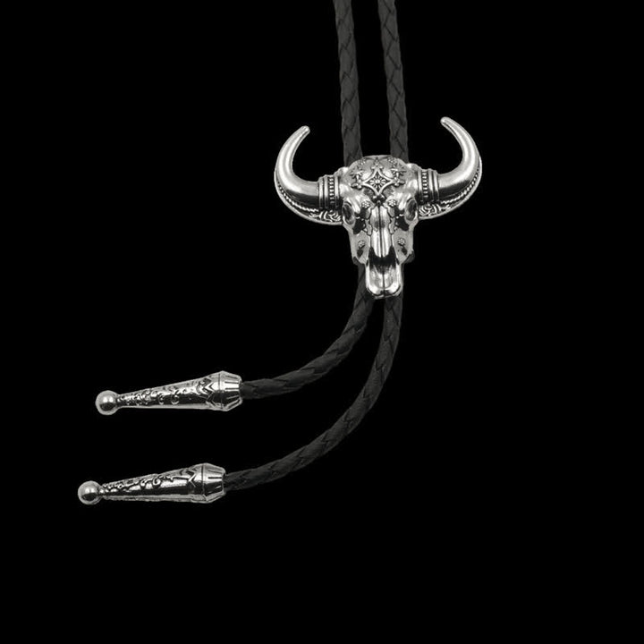 Bolotie mit Stierkopf des Country Texas Longhorn