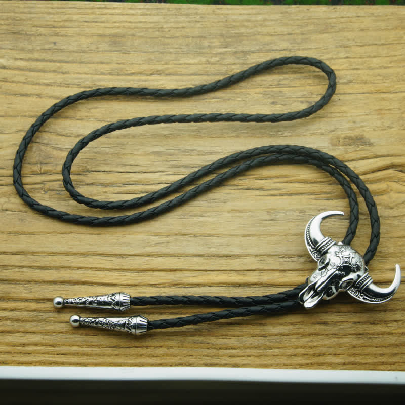 Bolotie mit Stierkopf des Country Texas Longhorn