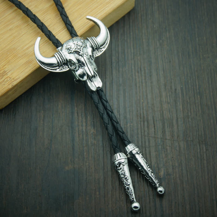 Bolotie mit Stierkopf des Country Texas Longhorn
