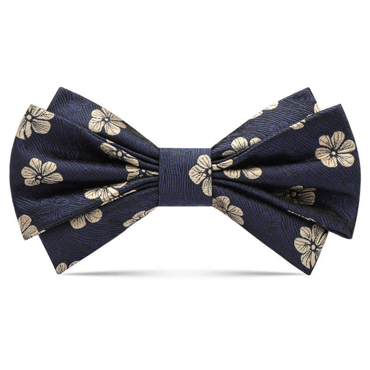 Luxuriöse Blumenkrawatte mit kleinem Gänseblümchen für Männer