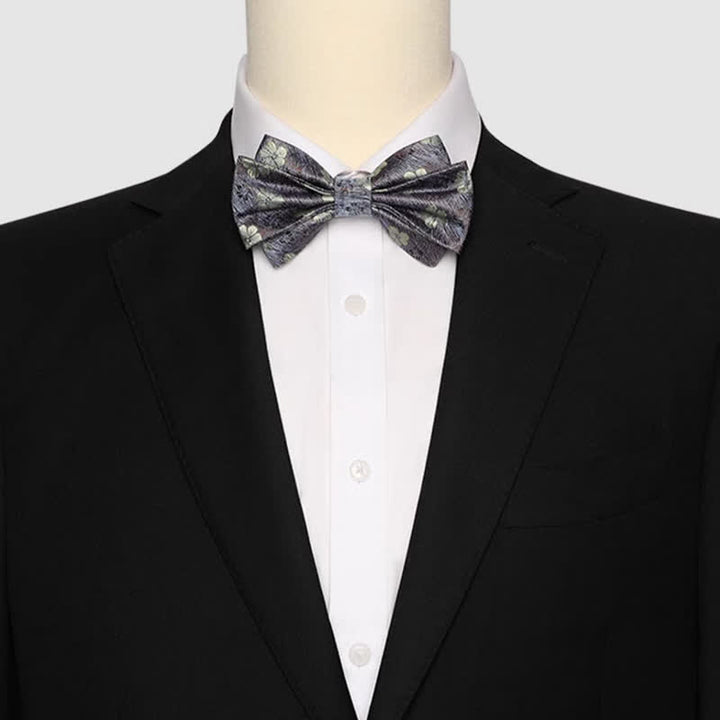Luxuriöse Blumenkrawatte mit kleinem Gänseblümchen für Männer