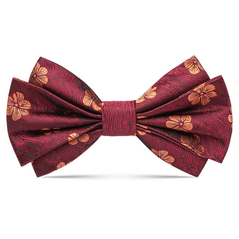 Luxuriöse Blumenkrawatte mit kleinem Gänseblümchen für Männer