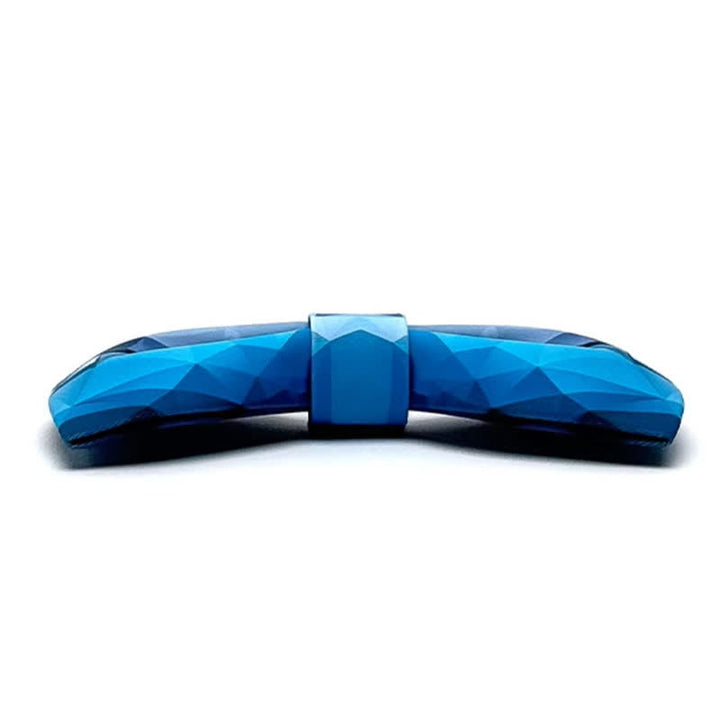 Herren Sky Blue geometrische Druckfliege