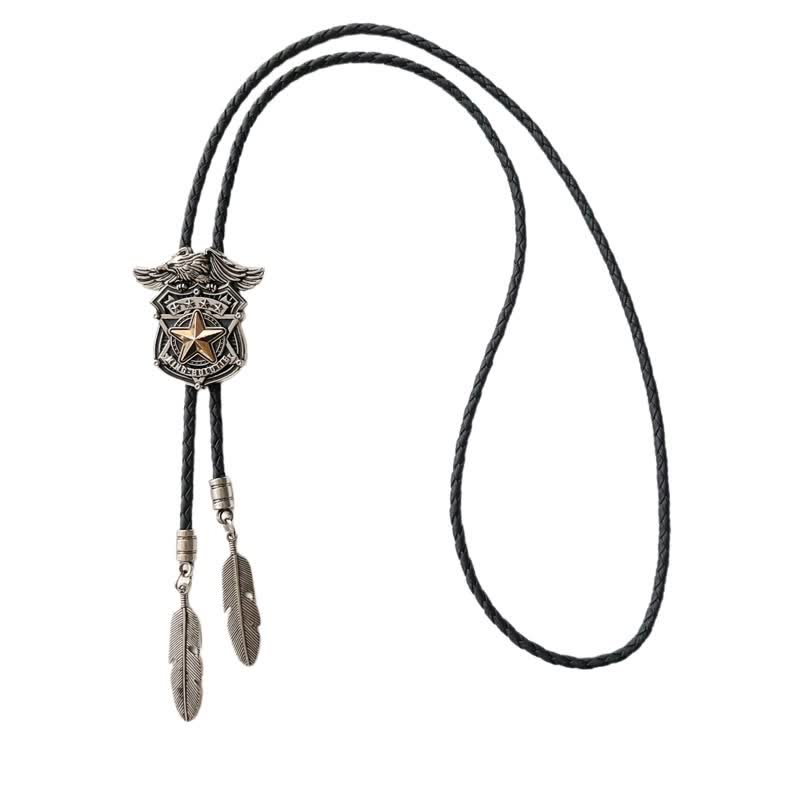Eagle Star Western Personalisierte Bolo Krawatte