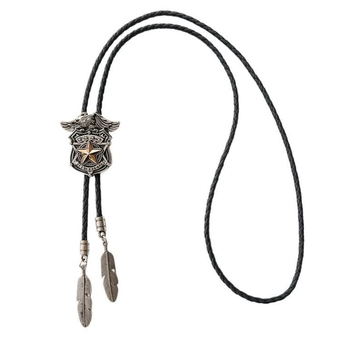 Eagle Star Western Personalisierte Bolo Krawatte
