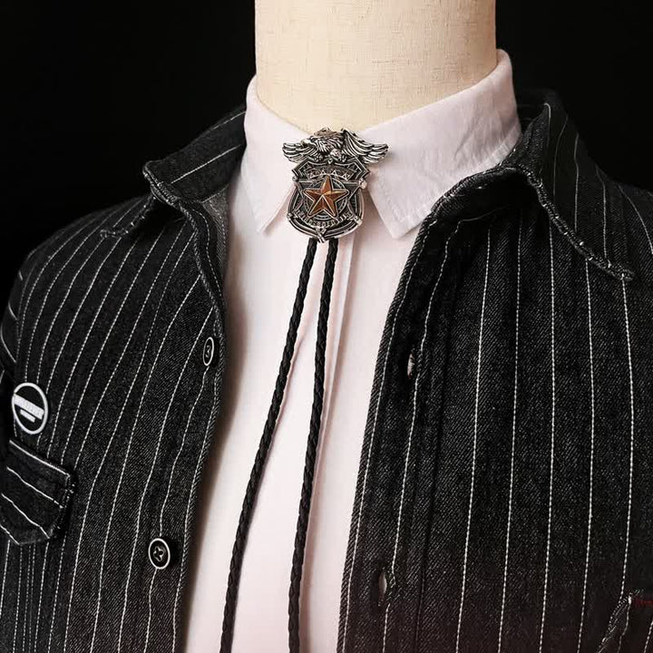 Eagle Star Western Personalisierte Bolo Krawatte