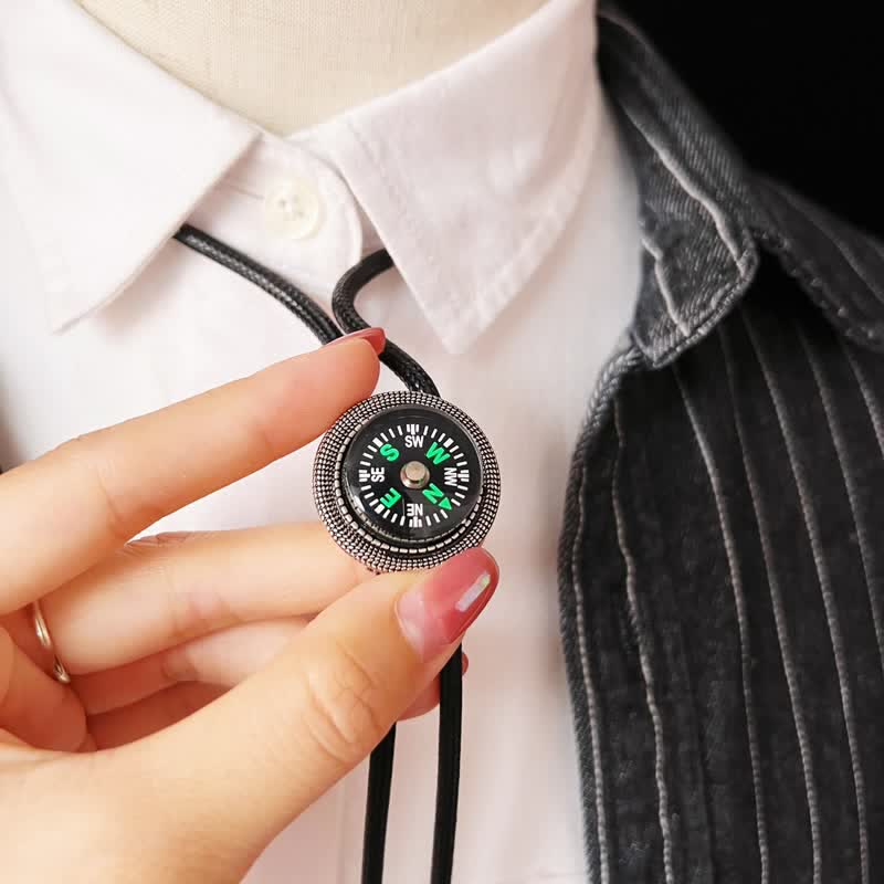 Mode-Kompass-Stil Lässiges Accessoire Bolo Tie