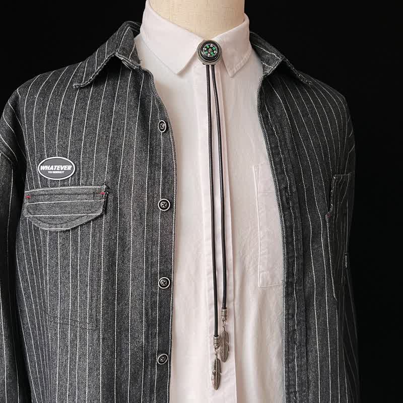 Mode-Kompass-Stil Lässiges Accessoire Bolo Tie