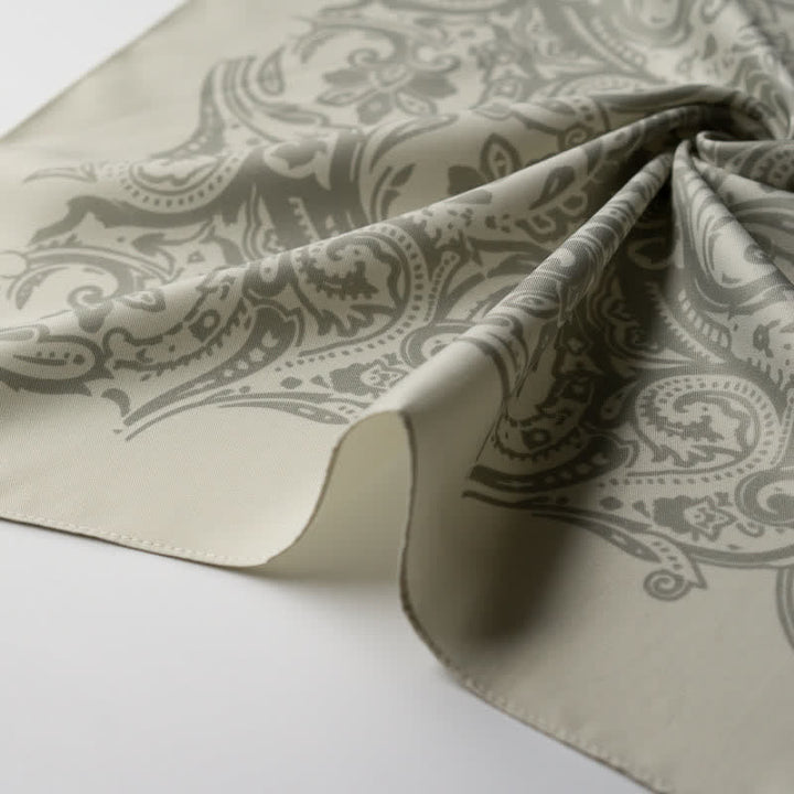 Retro Paisley-Muster Quadratisches Tuch mit Schaltuch-Schnalle