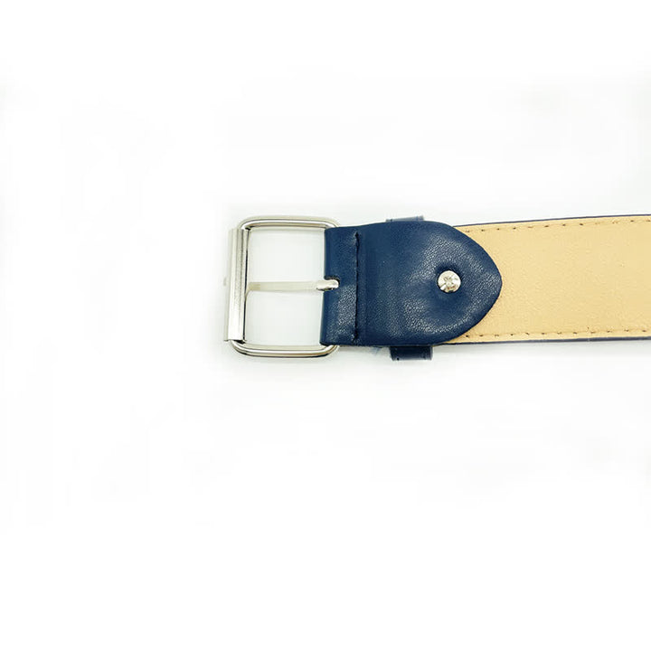 Stylischer Punk-Nieten-Dekor-Ledergürtel
