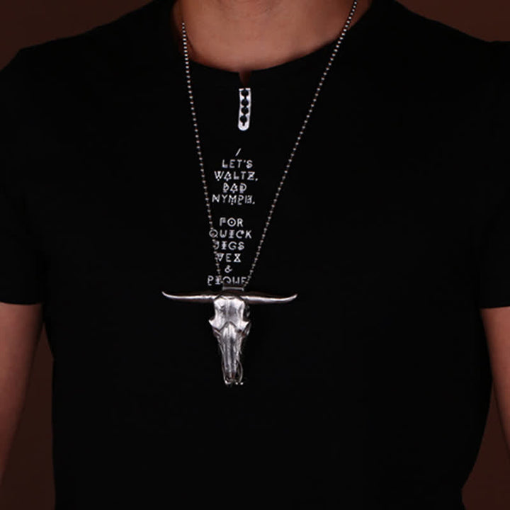 Longhorn Bull Head Multifunktions-EDC-Werkzeuganhänger-Gürtelschnalle