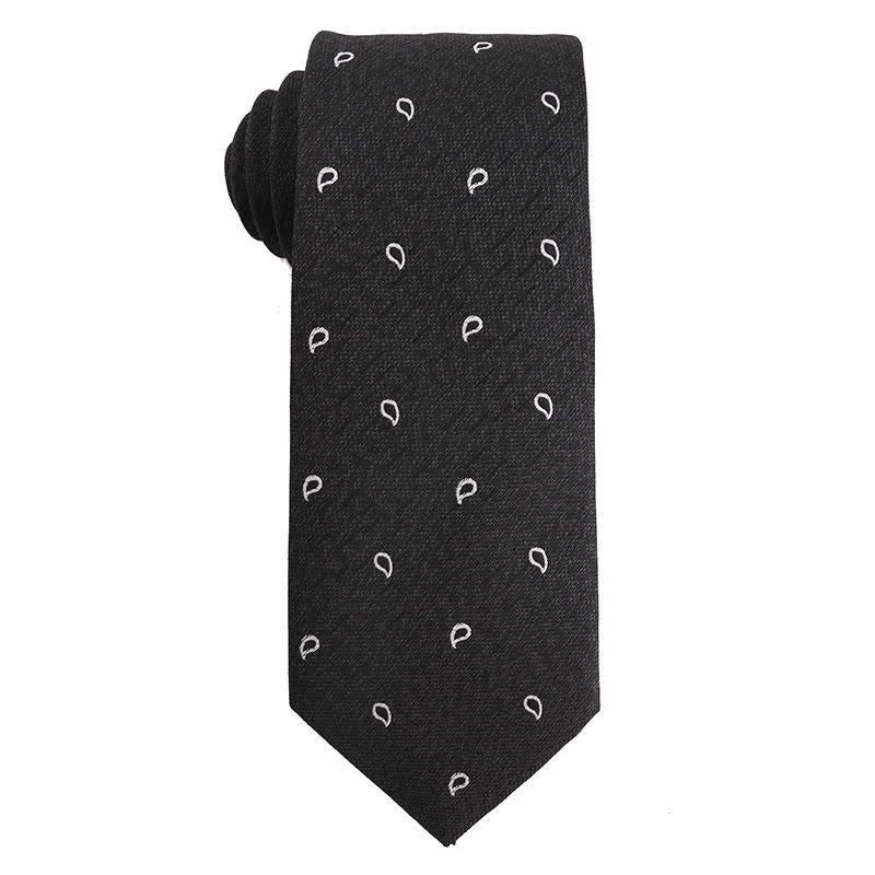 Herren Schwarz-Weiß Serie Abendkleid Accessoires Krawatte