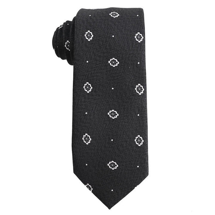 Herren Schwarz-Weiß Serie Abendkleid Accessoires Krawatte